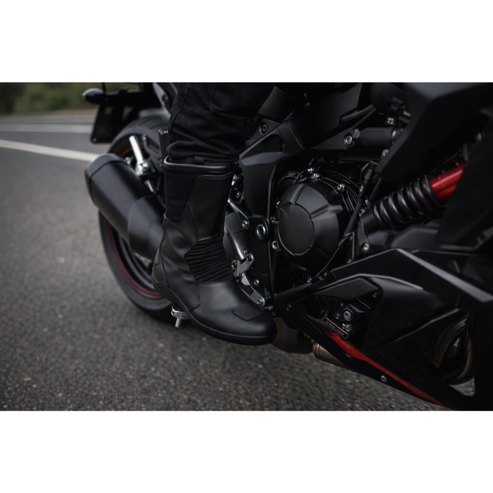 Men's BMW Allround Black Motorcycle Boots Size 13